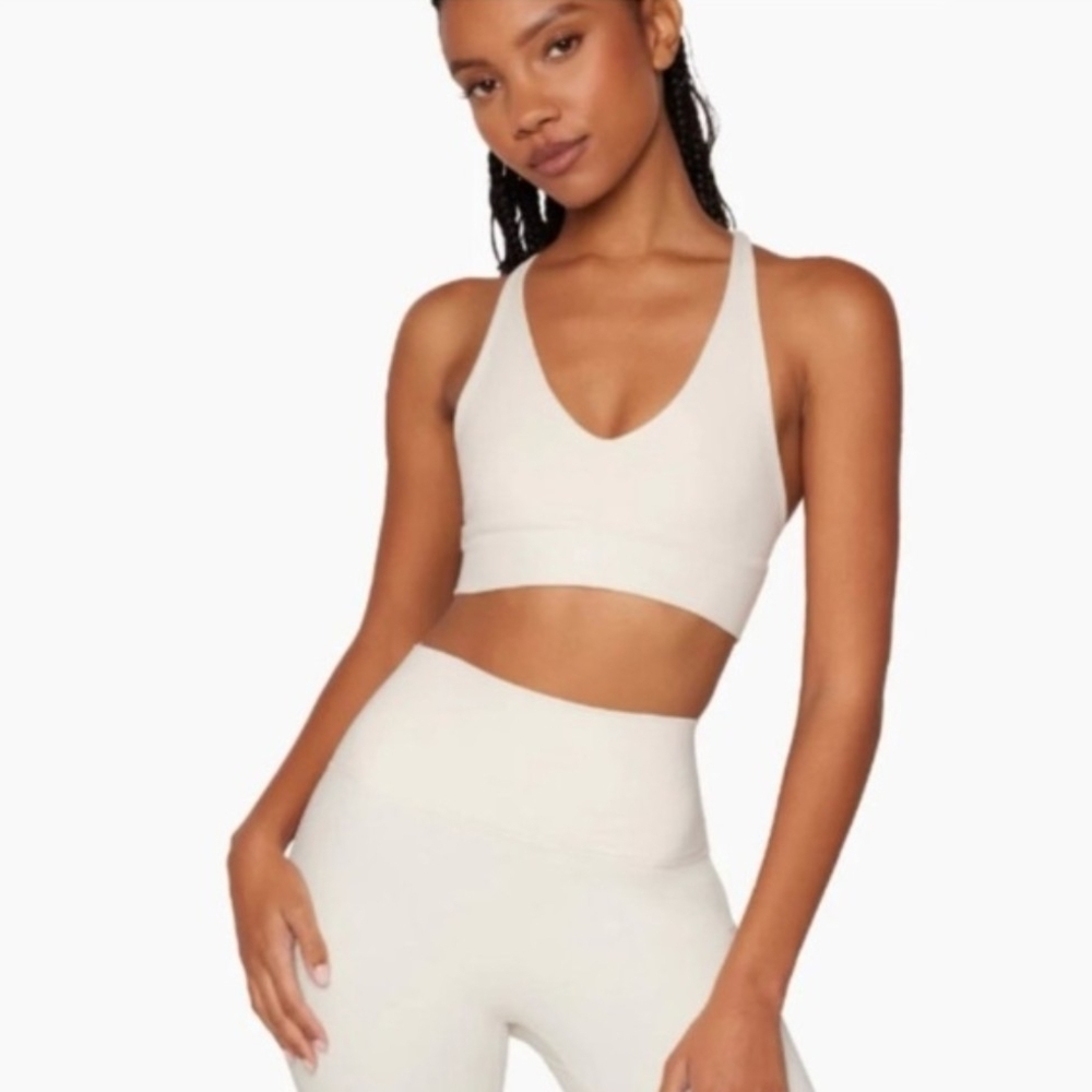 Set Active Grey Sports Bra and Leggings